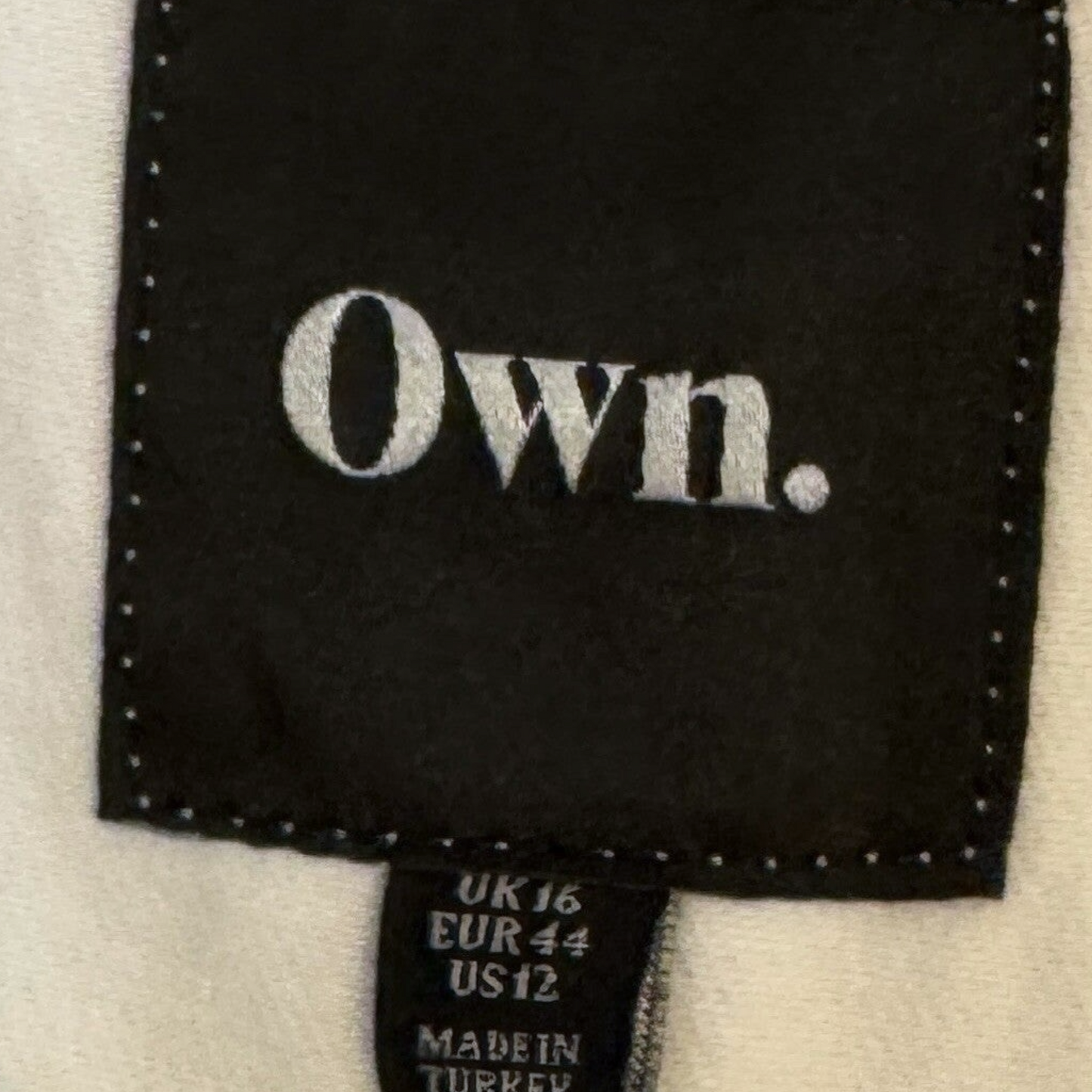 NEW Own (Next) White Size 16 UK Shirt Playsuit Denim RRP £82