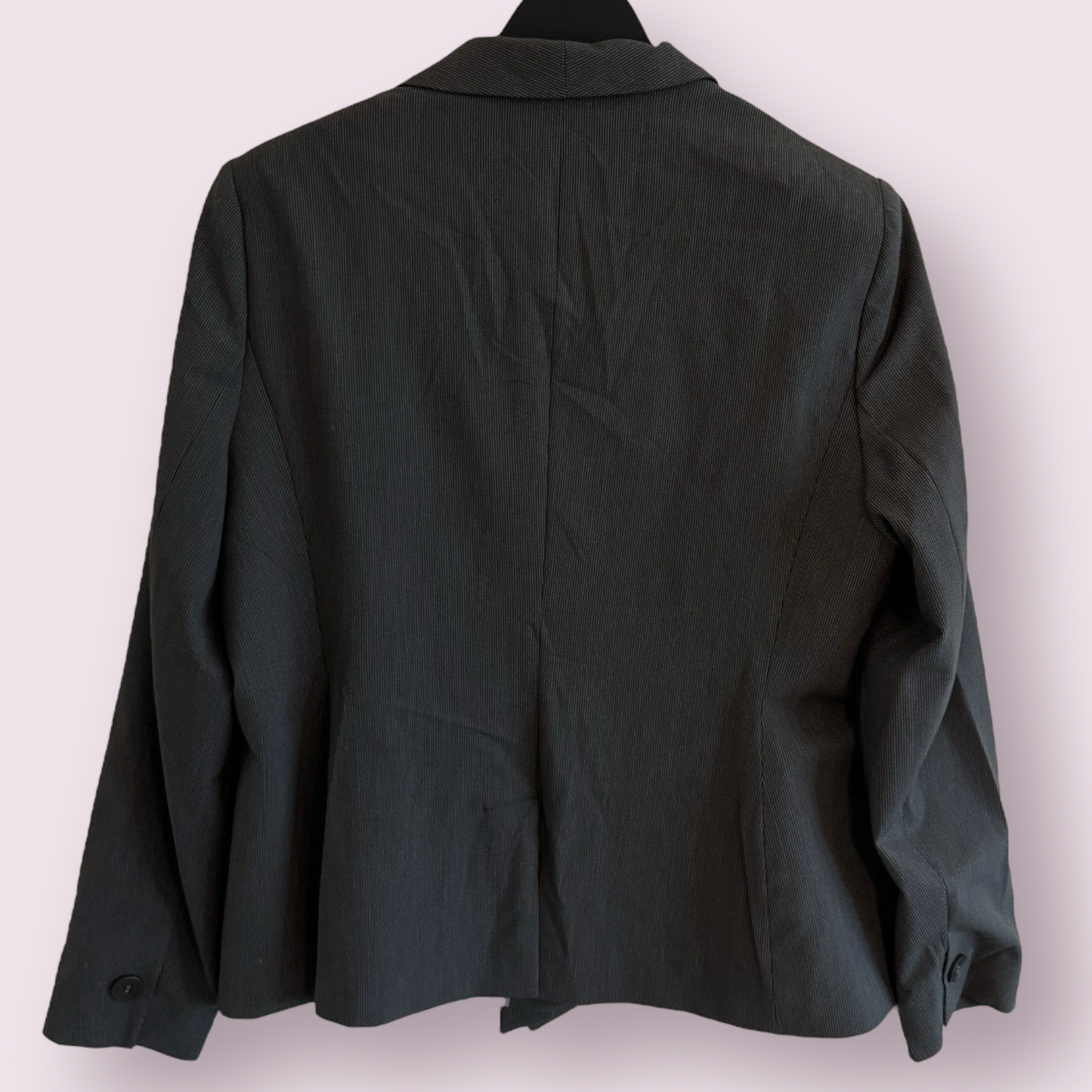 Next Grey Smart Size 18 UK Long Sleeve Lined Jacket Tailored