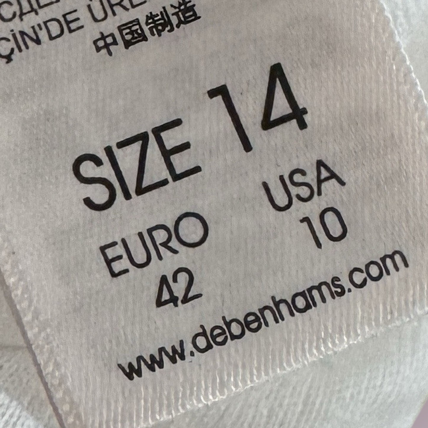 Debenhams Soft White Size 14 UK Short Sleeve Tie Front Shrug Bolero