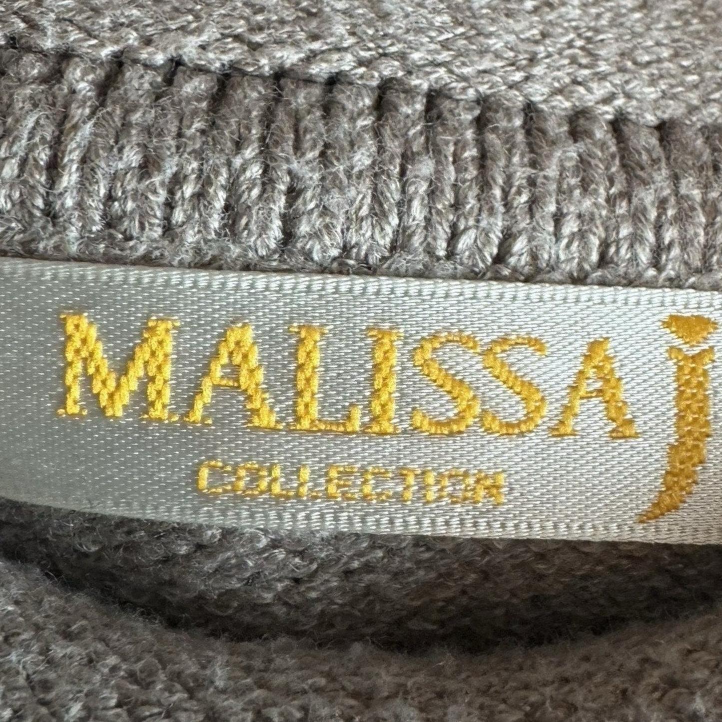Malissa J Size 18 UK Mushroom Brown Cowl Neck Long Sleeve Jumper