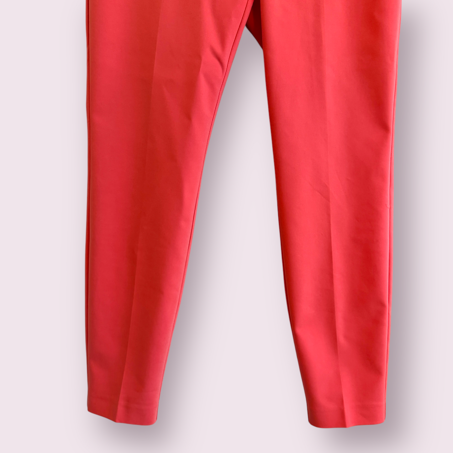 Next Coral Size 10 UK Slim Fit Tapered Trousers