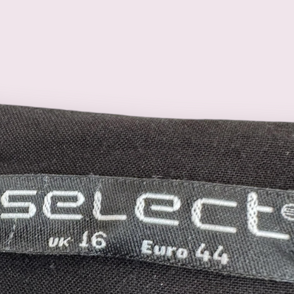 Select Size 16 UK Multi Short Sleeve Short Zip Accent T-Shirt Dress